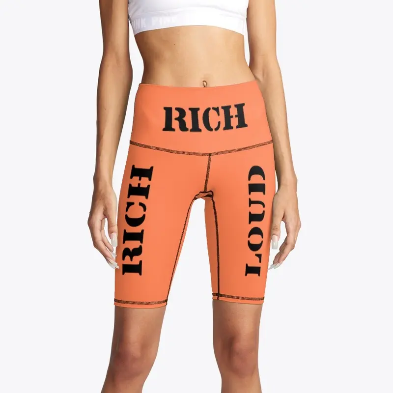 Rich and loud legging shorts 