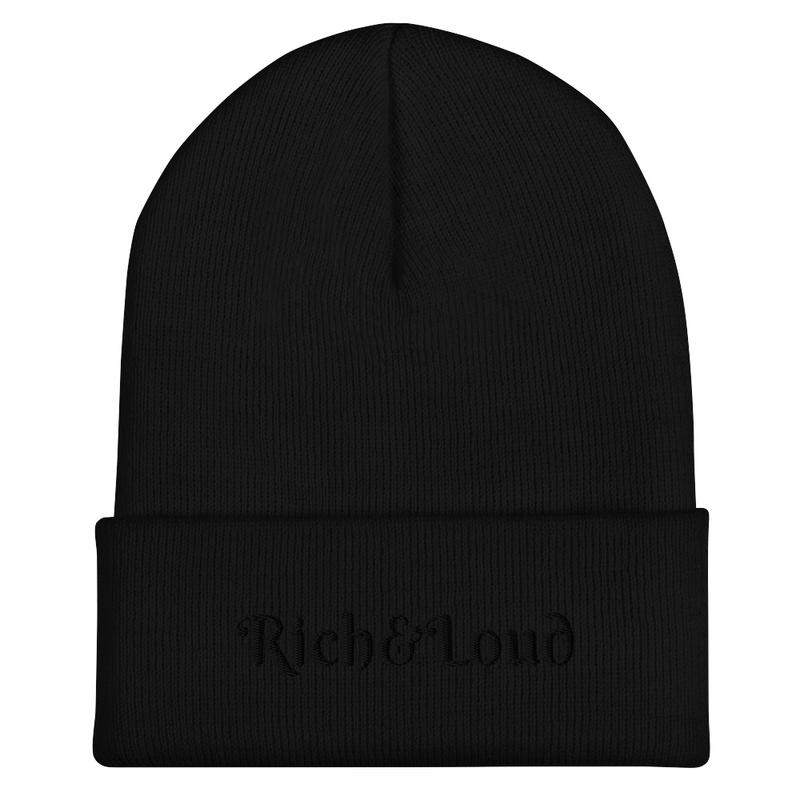 Rich and Loud beanie 